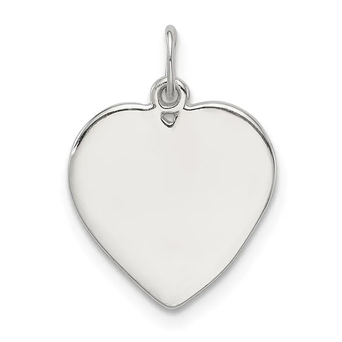 Sterling Silver Small Heart Charm TreasureFineJewelers Rings