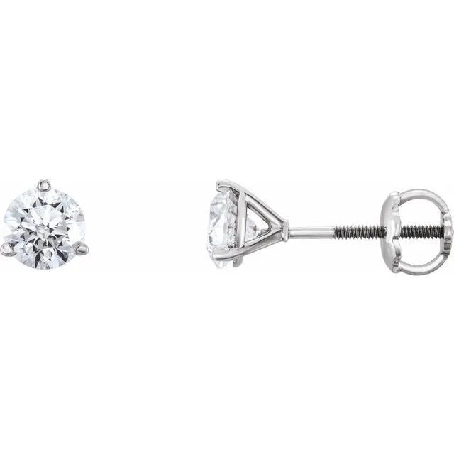 TreasureFineJewelers Earrings 14K Yellow 15 CTW Diamond Earrings