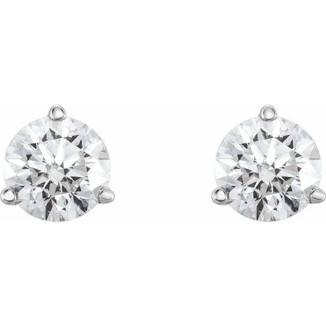 TreasureFineJewelers Earrings 14K Yellow 15 CTW Diamond Earrings