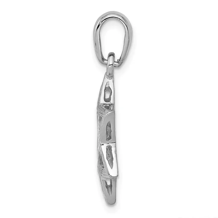 TreasureFineJewelers Necklaces 14k White Gold Star Of David Pendant