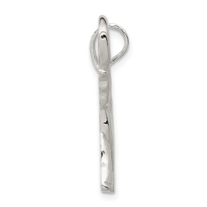 TreasureFineJewelers Rings Sterling Silver Elephant Charm