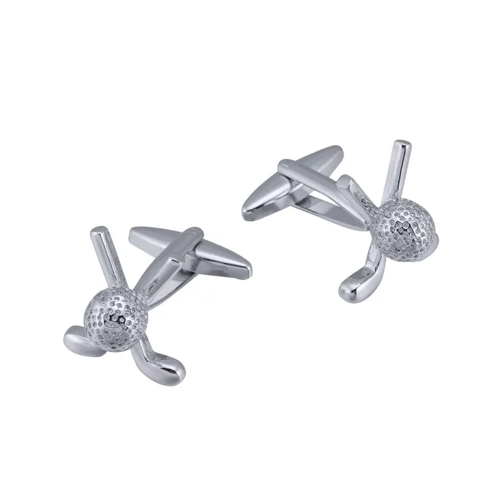 Trendolla Jewelry Rings Copper Silver Golf Club Cufflinks