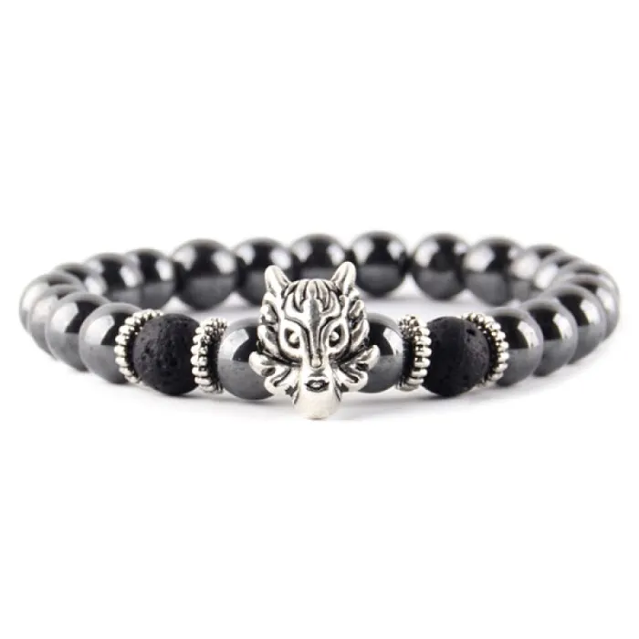 Bracelets Wolf Stuff Male Beaded Bracelet