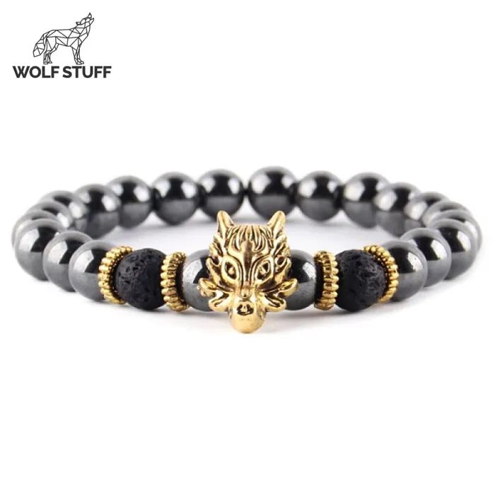 Bracelets Wolf Stuff Male Beaded Bracelet