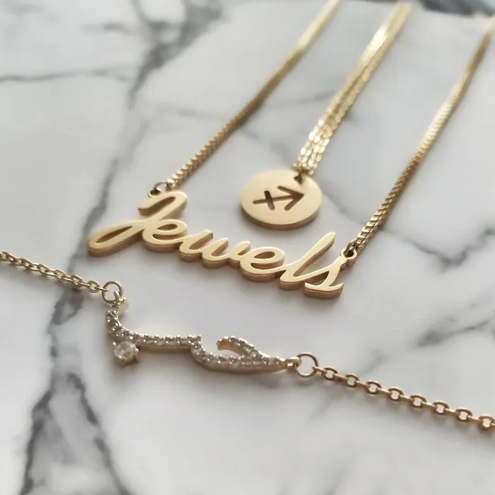 Classic Custom Name Necklace KHLOE JEWELS Custom Jewelry Necklaces