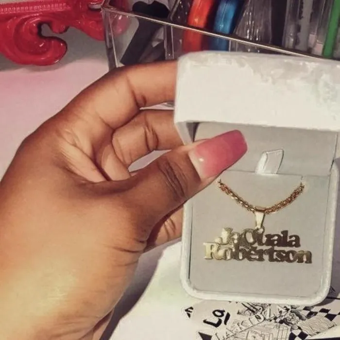 Classic Custom Name Necklace KHLOE JEWELS Custom Jewelry Necklaces