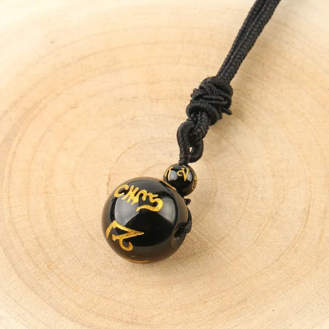 Crystal Sphere Necklace CSJA Necklaces
