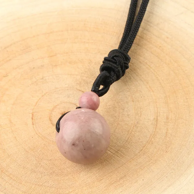 Crystal Sphere Necklace CSJA Necklaces