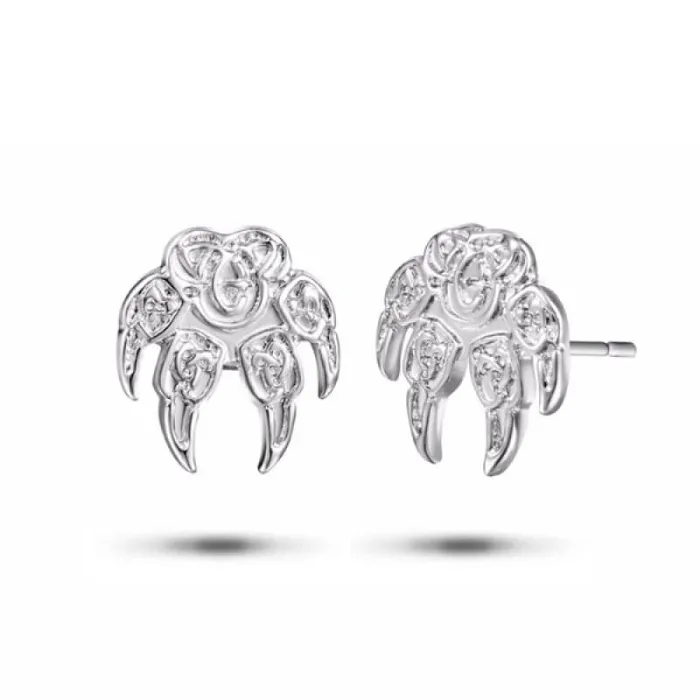 Earrings Wolf Stuff Paw Print Earrings