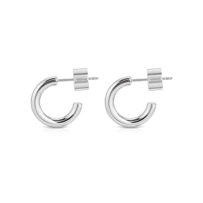 Eklexic Silver Lisa Hoops Rings