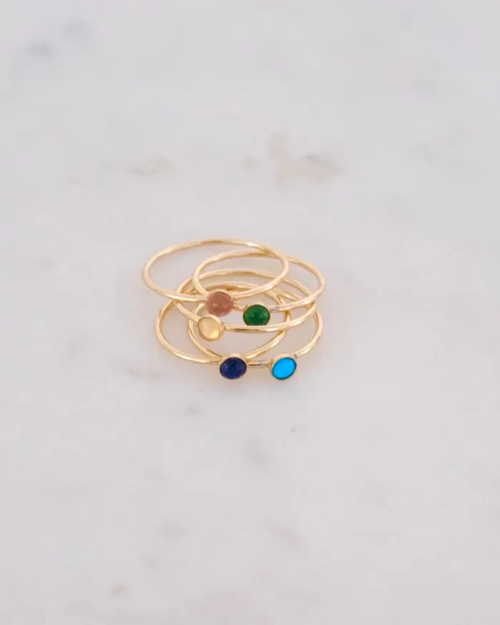 ERIJEWELRY Petite Tourmaline ring Rings