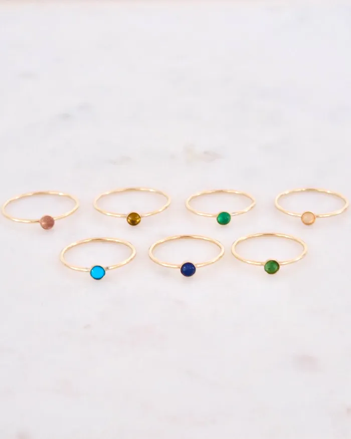 ERIJEWELRY Petite Tourmaline ring Rings