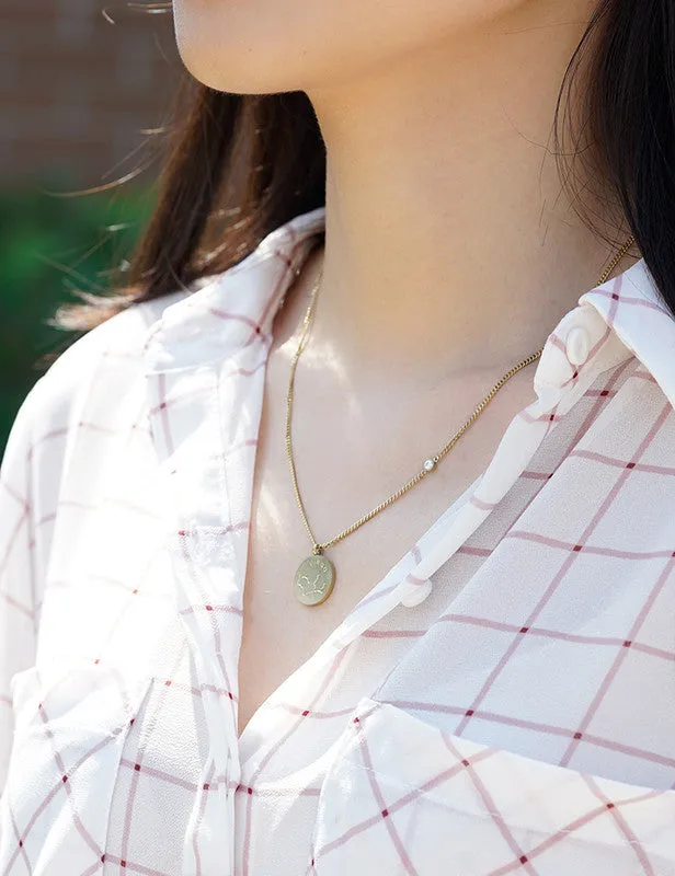 FAB Accessories Necklaces Aries Constellation Necklace