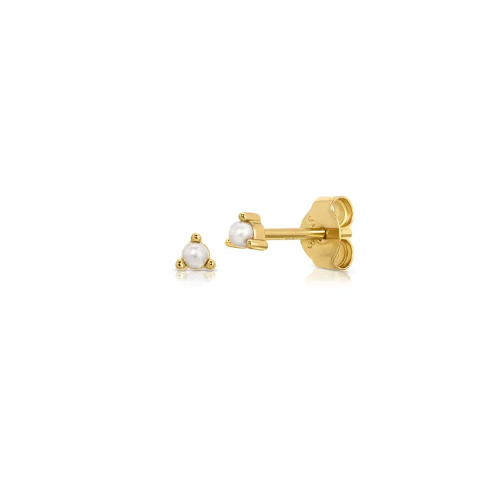 Fabulous Pearl Studs Jrat Earrings
