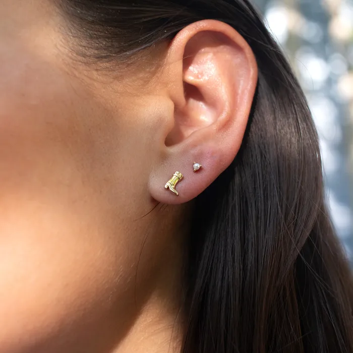 Fabulous Pearl Studs Jrat Earrings