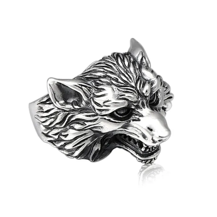 Gothic Wolf Ring Wolf Stuff Rings