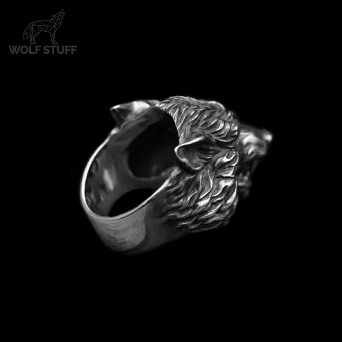 Gothic Wolf Ring Wolf Stuff Rings