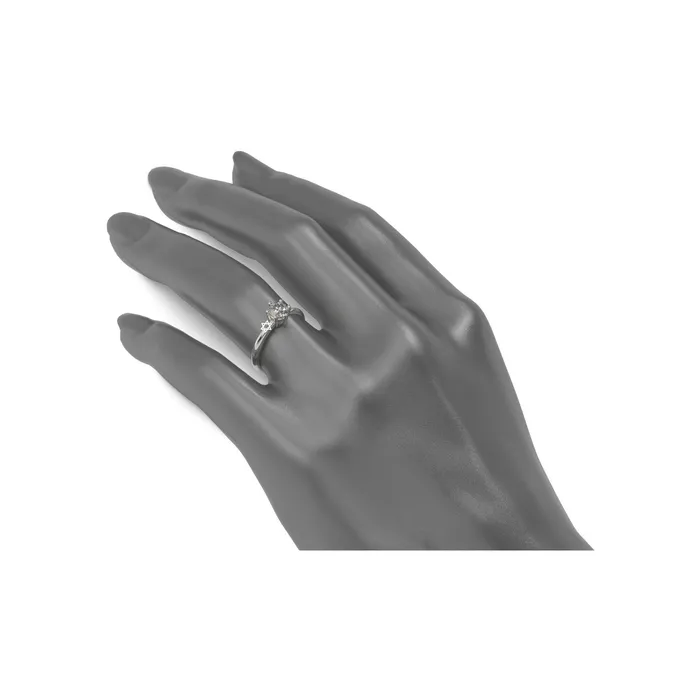 MyUniqueRing Rings Star of David Ring Jewish Engagement Ring White