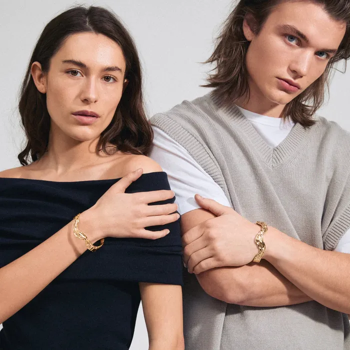 Pilgrim Bracelets Feel Gold Plated Bracelet