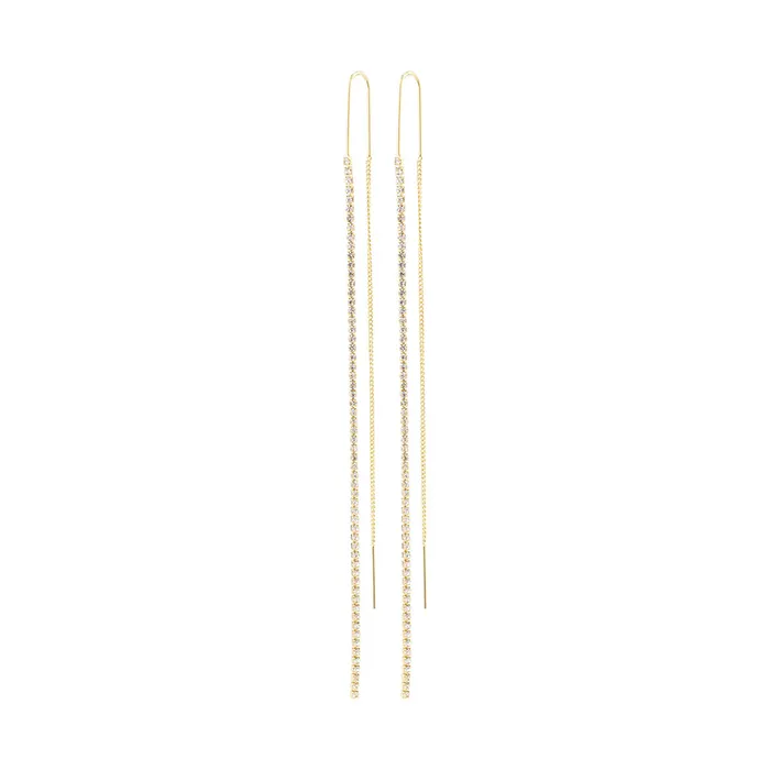 Pilgrim Earrings Amelie Gold Plated Crystal Earrings