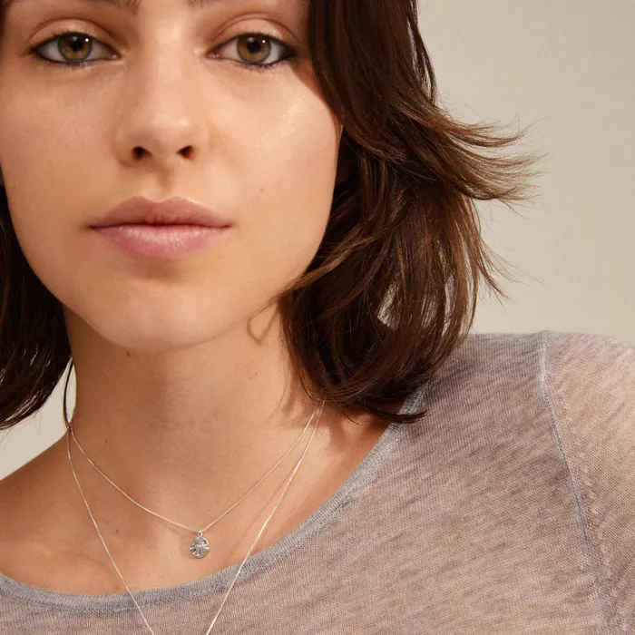 Pilgrim Necklaces Blink Silver Plated 2in1 Necklace