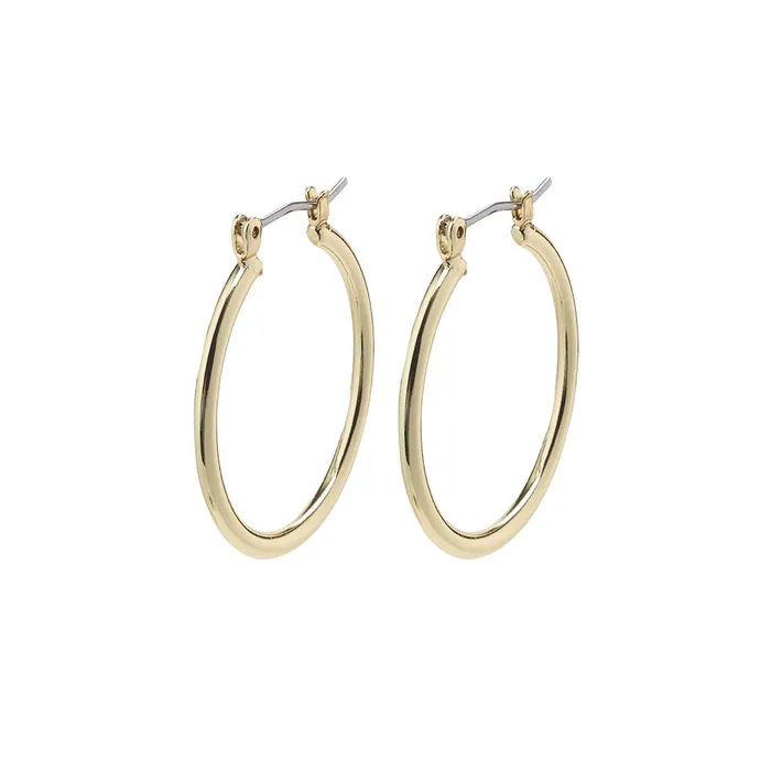 Pilgrim PreStyled Sets Layla Gold Plated Hoops