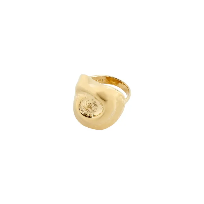 Pilgrim Sea Gold Plated Ring Rings
