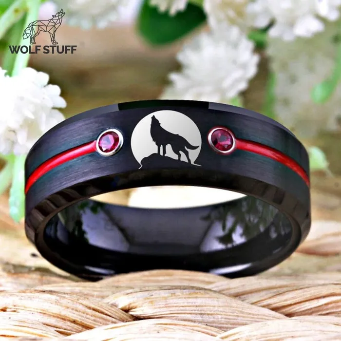 Rings Wolf Stuff Wolf Wedding Ring