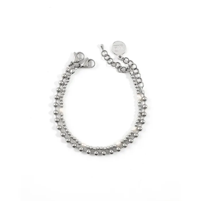WellDunn Rings Haliotis Silver Bracelets