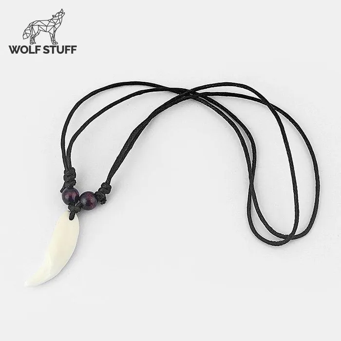 Wolf Stuff Canine Tooth Necklace Necklaces