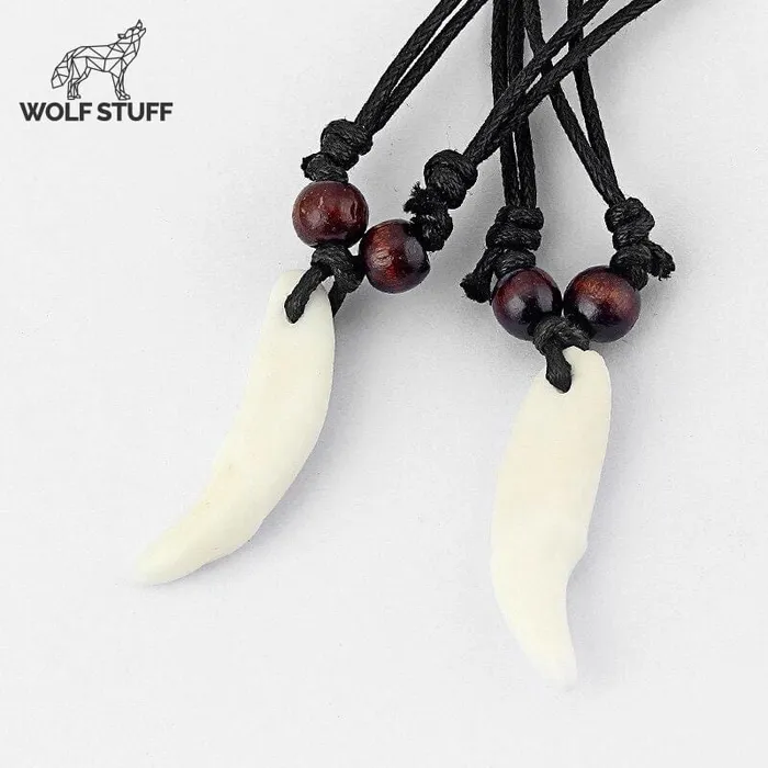 Wolf Stuff Canine Tooth Necklace Necklaces