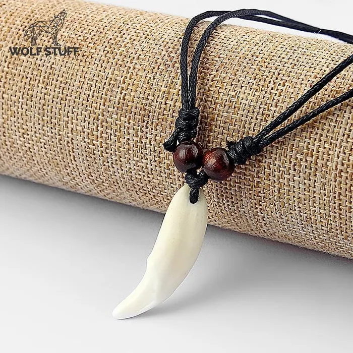 Wolf Stuff Canine Tooth Necklace Necklaces